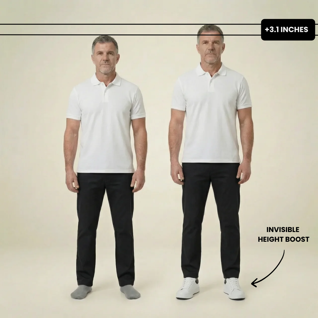 Max | Boost your height (+2.4" +3.1”)